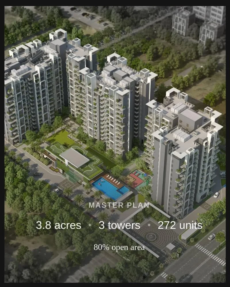 2 BHK Apartment/flat for Sell in Sushant Golf City Lucknow - Photo 3